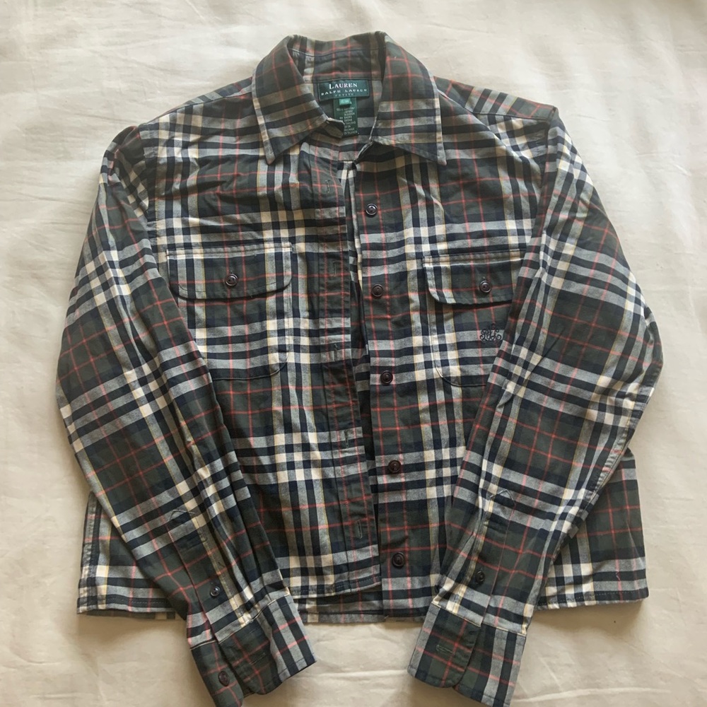 Ralph Lauren’s Petite Plaid Coat